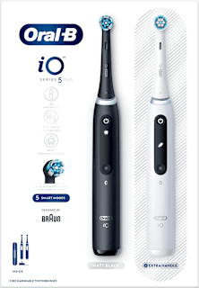 elektrický zubní kartáček iO Series 5 Duo Black/White Oral-B