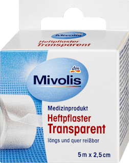 Prozorni samolepilni obliž v roli Mivolis