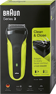 Series 3 Clean & Close 300s električni brijač  Braun
