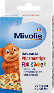 Vodoodporni otroški obliži Mivolis