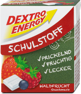 Traubenzucker Energy Schulstoff Waldfrucht DEXTRO ENERGY