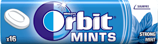 Бонбони Strong Mint, 16 броя Orbit