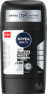 Antyperspirant w sztyfcie Black & White Invisible Power NIVEA MEN