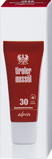 Sonnencreme alpin LSF 30 tiroler nussöl