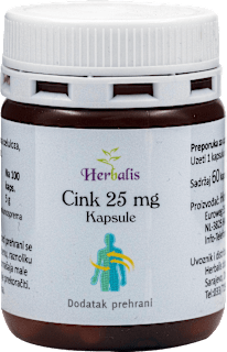 Cink 25 mg Sanct Bernhard