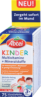 Multivitamine für Kinder Schmelztabletten Abtei