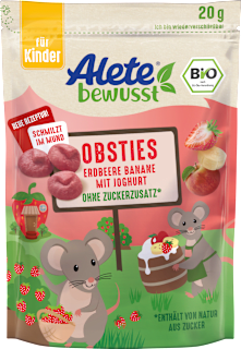 Frucht & Joghurt Obsties Erdbeere Banane ab 3 Jahren Alete