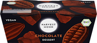 Pflanzliches Dessert Chocolate HARVEST MOON