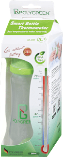 Pametna steklenička s termometrom POLYGREEN