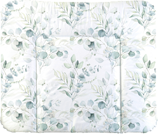 Wickelauflage weiß Motiv natural leaves rotho babydesign