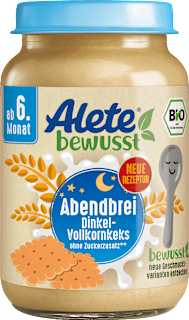 Abendbrei Dinkel Vollkornkeks ab dem 6. Monat Alete