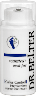 Fußcreme Intensiv >samtea< Callus Control medi-feet DR.BELTER