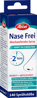 Abschwellendes Spray Nase frei Abtei