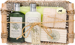Olívás ajándékcsomag kosárban RAPHAEL ROSALEE