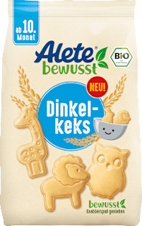 Kinderkekse Dinkel ab dem 10. Monat Alete