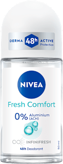 Fresh Comfort  0% aluminium roll-on NIVEA