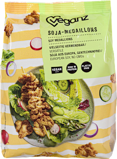Vegetarisches Hack Bio Soja-Medaillons Veganz