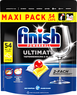 Ultimate All in 1 Geschirrspül-Caps Citrus Megapack Finish