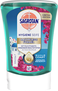 Flüssigseife No Touch Floral Coast, Nachfüllpack Sagrotan