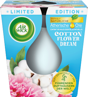 Duftkerze im Glas Cotton Flower Dream AirWick