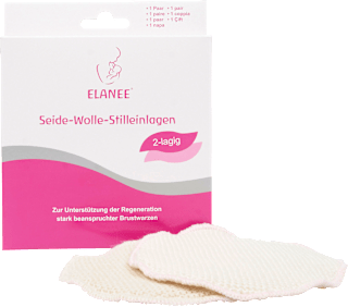 Stilleinlagen Seide-Wolle 2-lagig Elanee