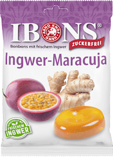Bonbon, Ingwer-Maracuja, zuckerfrei IBONS