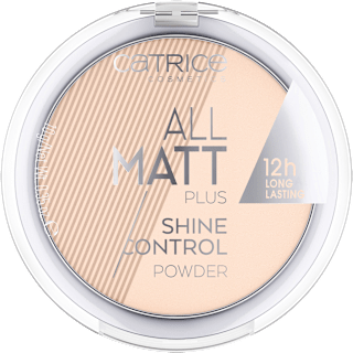 All Matt Plus Shine Control kompaktni puder – 010 Transparent CATRICE