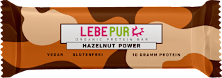Proteinriegel Hazelnut Power Lebepur