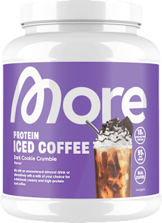 Proteinpulver, Iced Coffee Dark Cookie Crumble More Nutrition