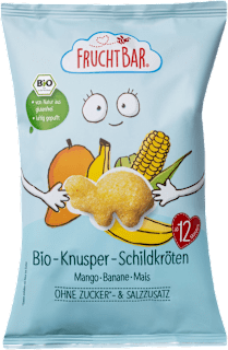 BIO kukuřičné křupky s mangem a banánem FruchtBar