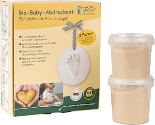 Bio-Baby-Abdruckset Grünspecht