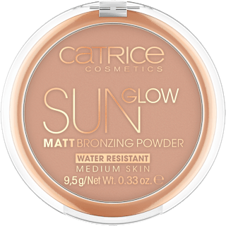 Sun Glow Matt Bronzing kompaktni puder – 030 Medium Bronze CATRICE