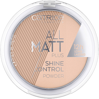 All Matt Plus Shine Control kompaktni puder – 030 Warm Beige CATRICE