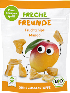 Kindersnack Fruchtchips Mango ab 3 Jahren Freche Freunde