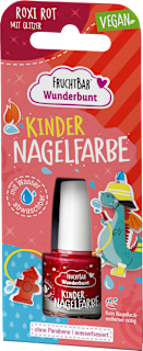 Nagelfarbe Wunterbunt rot für Kinder FruchtBar