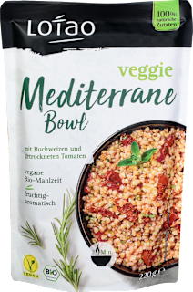 Fertiggericht Veggie Mediterrane Bowl Lotao