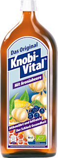 Knoblauchsaft mit Aroniabeere Knobi-Vital