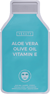 Tuchmaske Aloe Vera Olive Oil Vitamin E Yeauty