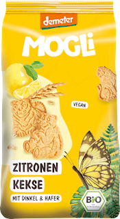 Kinderkekse Zitrone mit Dinkel und Hafer MOGLi