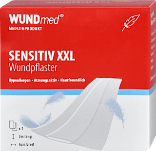 Wundpflaster XXL Sensitiv WUNDmed
