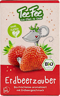 Kindertee Erdbeerzauber (20 Beutel) Teefee
