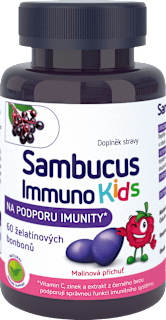 dětské želé bonbony Immuno Kids Sambucus Kids