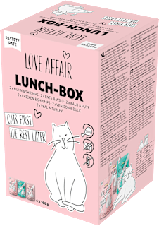 Nassfutter Katze "Lunch Box" Multipack (6x100 g) Love Affair