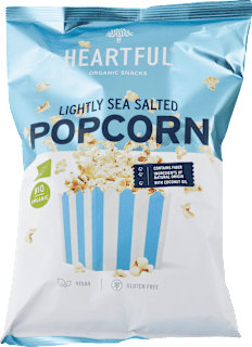 Bio popcorn - jemne solený morskou soľou HEIMATGUT