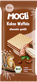 Kindersnack Kakao-Waffeln MOGLi