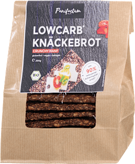 Bio hrustljavi kruh LCHF Hrustljava konoplja Panifactum