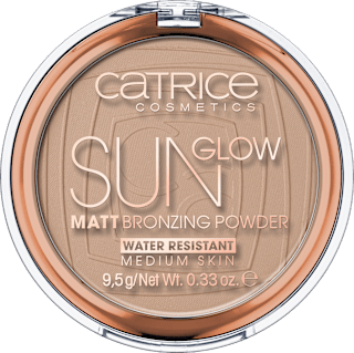 Sun Glow Matt Bronzing kompaktni puder – 030 Medium Bronze CATRICE