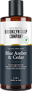 Duschgel Blue Amber & Cedar 2in1 Brooklyn Soap Company