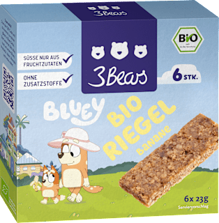 Fruchtriegel Bluey Banane 3Bears