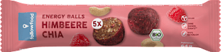 Fruchtkonfekt Bliss Balls Bio Himbeere und Chia followfood